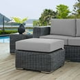 thumbnail image 3 of Modway Summon Outdoor Patio Sunbrella® Ottoman in Canvas Gray, 3 of 3