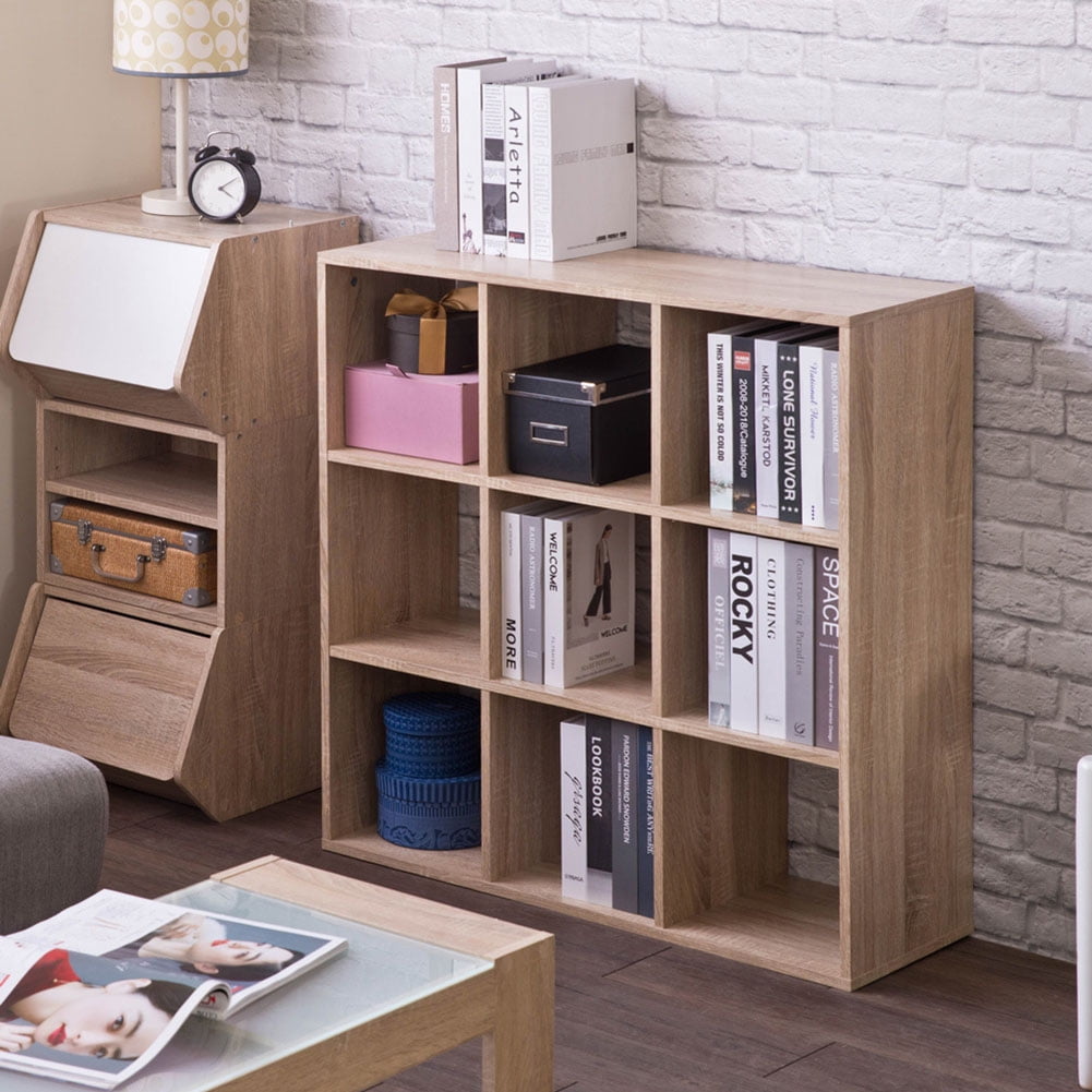 Kepooman 9-Cube Open Closet Organizer, DIY Wood Book Shelves for Bedroom Living Room Storage Kepooman 9-Cube Open Closet Organizer, DIY Wood Book Shelves for Bedroom Living Room Storage