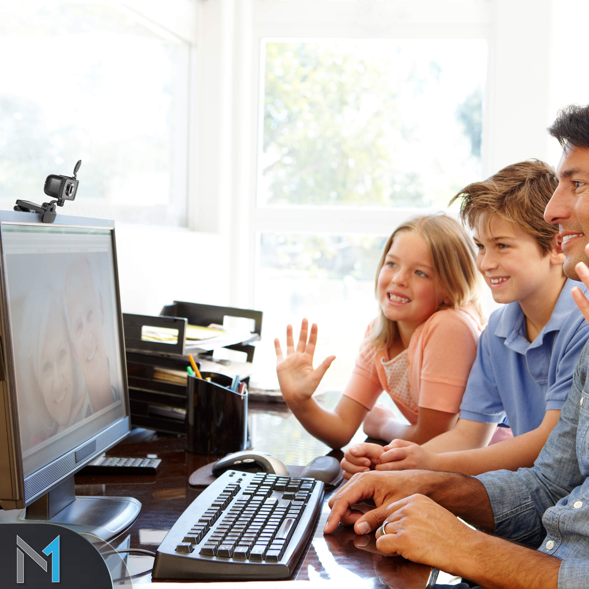Mata1 1080p Full HD Webcam with Built-In Microphone photo 3