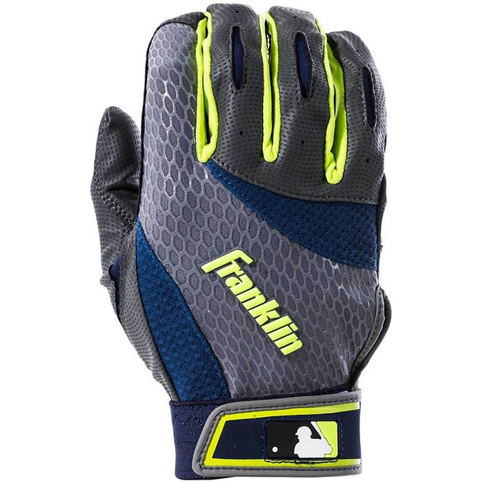 Franklin Sports Adult 2nd-Skinz Batting Gloves, Assorted by Franklin Sports