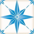 thumbnail image 6 of Mi Alma Removable Vinyl Star Shaped Blue Backsplash Tile Stickers, 24pcs, 6 of 11