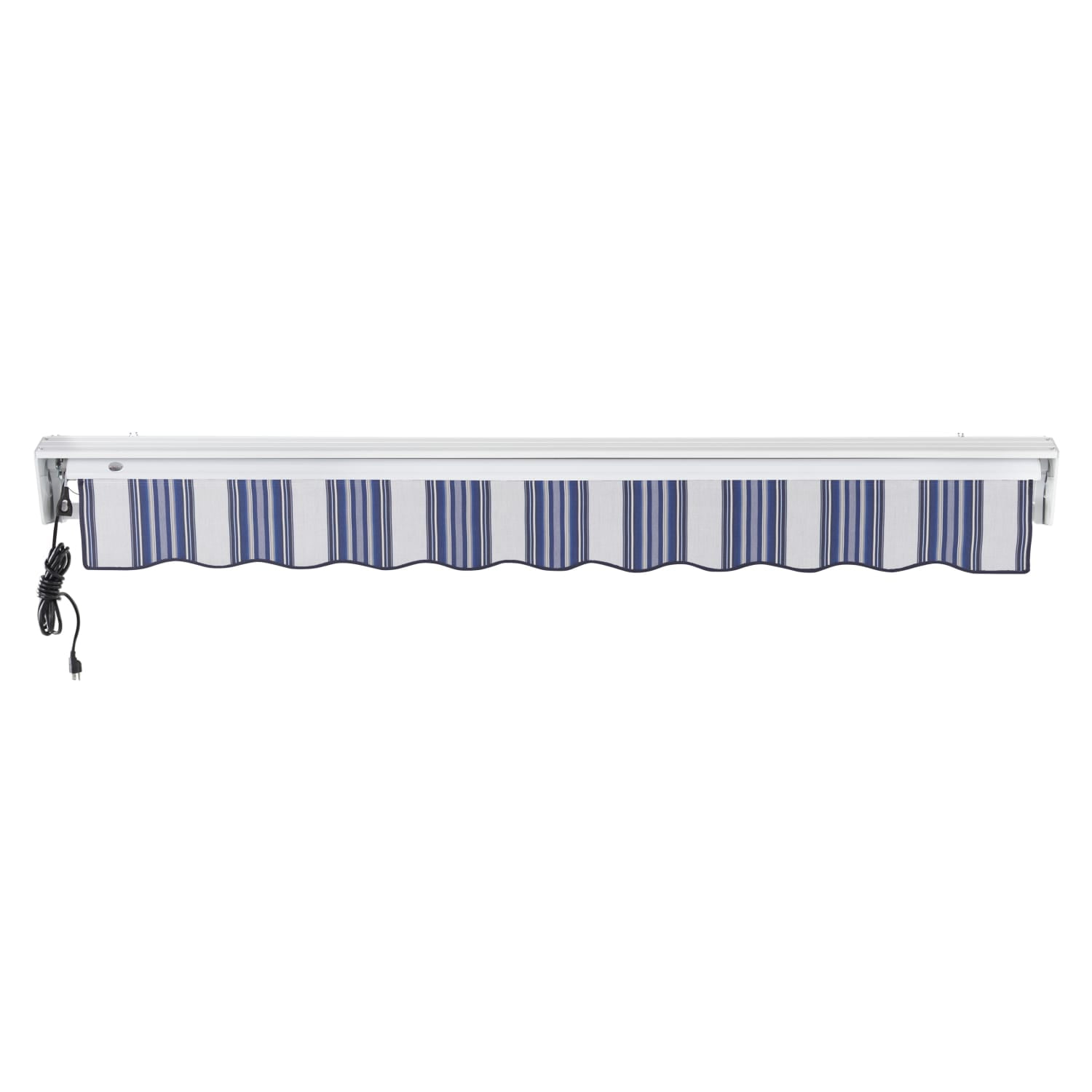 Awntech Destin with Hood Left Motor with Remote Motorized Retractable Awning