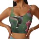 thumbnail image 1 of Fotbe Humming Bird 1 Sujetador Deportivo Largo sin Aros para Mujer con Almohadillas y Soporte Medio, Transpirable y Absorbente, Camiseta Tipo Chaleco o Tank Top-Large, 1 of 8