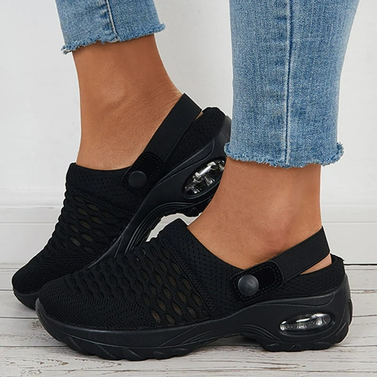 靴 MONOCHROME SNEAKER MULES Platform Sneaker Mules