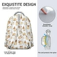 thumbnail image 4 of Abstract Dog Art School Bag with Geometric Patterns, Suitable for Students and Pet Lovers, Durable and Stylish, 4 of 6