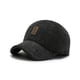 thumbnail image 2 of Minnieouse Calentamiento de invierno Gorra de béisbol Hebilla ajustable Sombrero de algodón portátil con protector de oídos Sombreros deportivos Sombreros Negro Minnieouse AP013114-02, 2 of 6