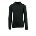 thumbnail image 5 of Men's Long Sleeve Polo Shirts, 5 of 9