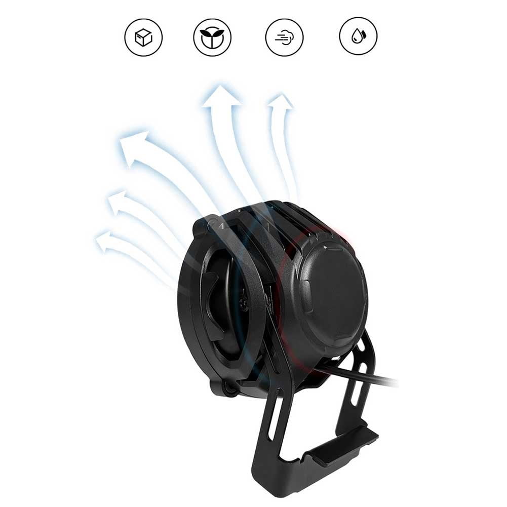 Sportact Cycling,Bicycle Accessories,Electric Bicycle,Electric Bicycle 36V48V Headlight with Waterproof Headlight for-EBike,Bicycle Accessories for Adult Bikes