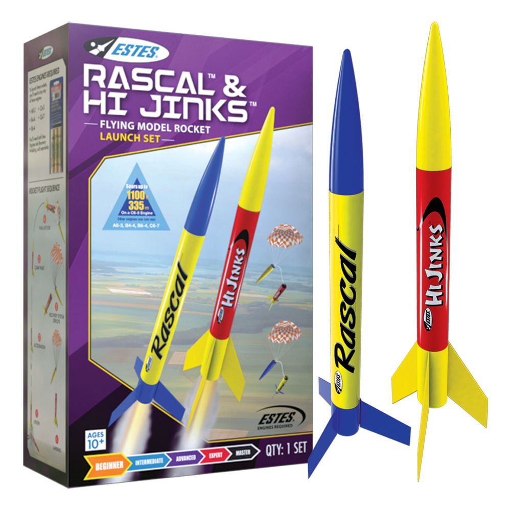 Bulk Packaging Estes UP Aerospace SPACELOFT #1793-1 Flying Model Rocket Kit 