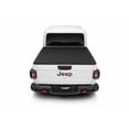 thumbnail image 1 of Fits 2020-2020 Jeep Gladiator JT Rugged Ridge Tonneau Cover 13550.23 ARMIS; Roll-Up; Non-Lockable; Black; Aluminum Slats/Woven Fabric, 1 of 3