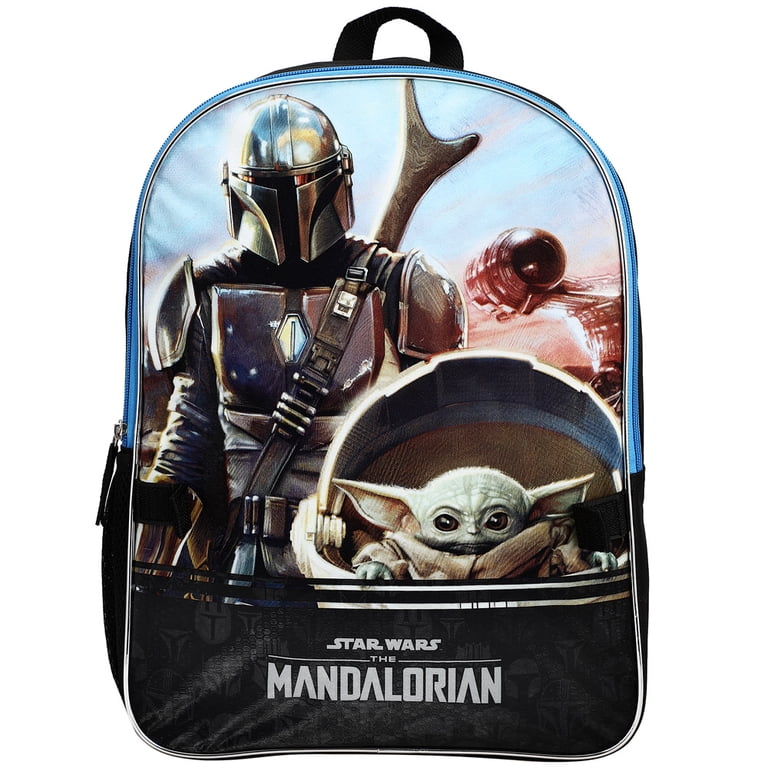 Star Wars The Mandalorian Grogu Kids School Bag with Baby Yoda