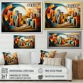 thumbnail image 4 of Designart "Cubist Rural Landscape Moments I" Countryside Canvas Art Print, 4 of 7
