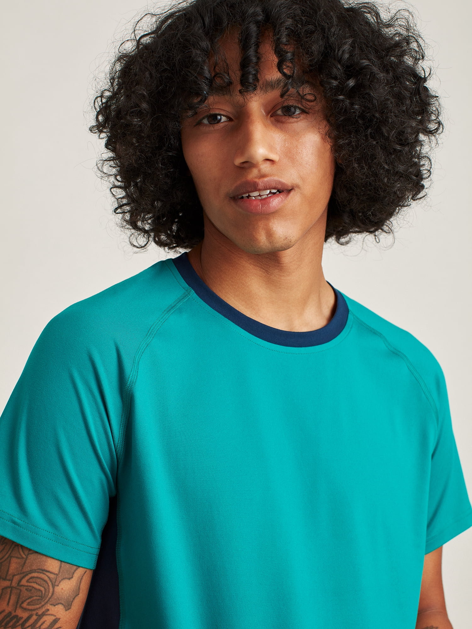 Bonobos Fielder Men's and Big Men's Short Sleeve Performance Tee, up to 3XL