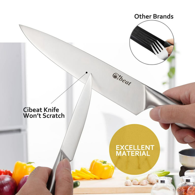  MAD SHARK Knife Set, Professional 5 Piece Kitchen Chef