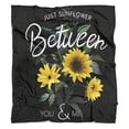 thumbnail image 5 of Warmth Sunflower Blanket: 50x60in Soft Flannel Throw Blanket Decor for Bed, Sofa, Office Decorative Blanket Great Gift for Women, 5 of 5