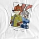 thumbnail image 2 of Zootropolis - Camiseta 100th Anniversary Edition de Judy Hopps y Nick Wilde para Niños/Niñas (Blanco), 2 of 2
