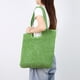 thumbnail image 1 of Bolsos de playa de verano Bolso tejido de gran capacidad para mujer Bolsos casuales de moda (Verde), 1 of 9