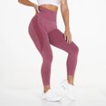thumbnail image 1 of Mallas sin costuras de contorno para mujer, pantalones de Yoga de cintura alta, mallas de gimnasio con Control de barriga, mallas de deporte y entrenamiento para mujer, 1 of 5