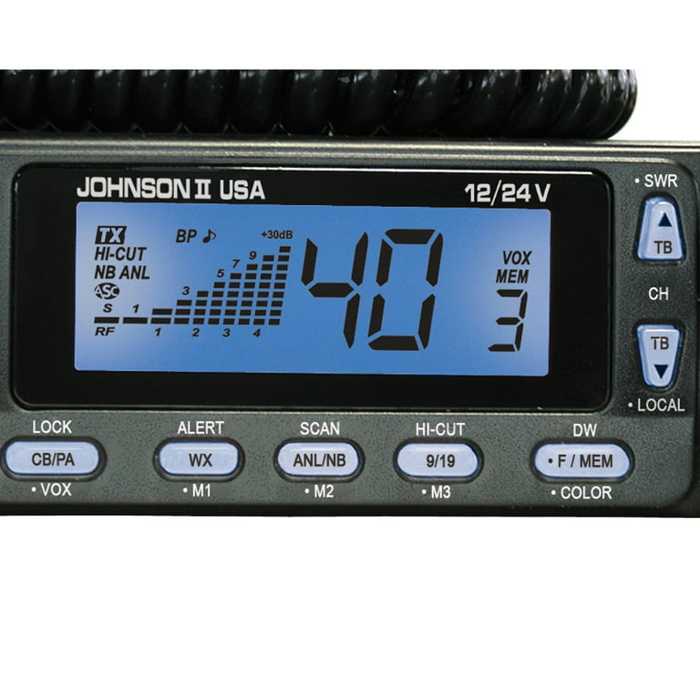 JOHNNY-III-ASC (12/24V) - AM-transceivers - CB-Radios - Group President  Electronics USA