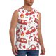 thumbnail image 2 of Fotbe Fire Truck Men's Camiseta sin Mangas Estampada para Hombres, Playera Casual para Gimnasio, Entrenamiento, Playa-Medium, 2 of 7