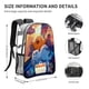 thumbnail image 2 of We Bare Bears Mochila transparente temática, resistente y duradera, bolsa see-through para trabajo, deporte, universidad y viaje, 31 × 43 cm, 2 of 6