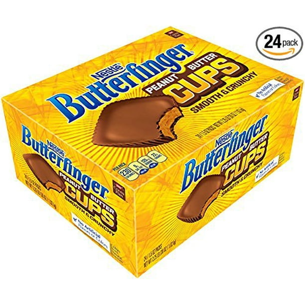 Nestle Butterfinger Peanut Butter Cups, 1.5 Ounce (Pack of 24