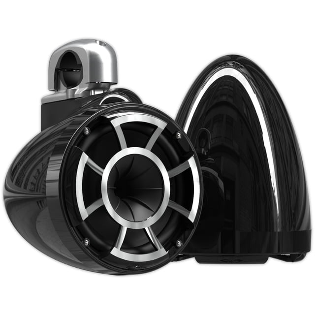 Bocinas de Torre Marinas Wet Sounds REV 10 B-FC SA V2 400 Watts 10 Pulgadas 4 Ohms para tubos de 1 7 Wet Sounds REV10BFCSAV2