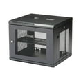 thumbnail image 1 of StarTech.com 9U Wall Mount Server Rack Cabinet - 4-Post Adjustable Depth (2" to 19") Network Equipment Enclosure with Cable Management (RK920WALM), 1 of 7