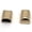 Gold20pcs, variant on Easy to Use Metal Zip Stopper Tail Clips 1020pcs for Sewing and Crafts