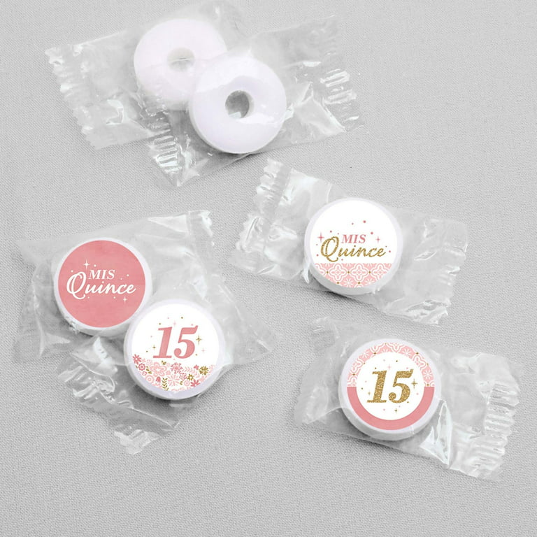 Mis 15 Años Cince Anos Quinceanera' Small Buttons
