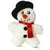 Fleecy Snowman Dog Toy