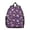 Princess and Unicorn, variant on Princess and Fairy Black Pattern Backpack for School, Cute School Bag with Adjustable Shoulder Straps and Padded Back, 13.8"x11.4"x6"