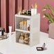 thumbnail image 5 of Caja de Almacenamiento Plegable de Doble Puerta con Tapa Plana Blanca, Cajón Multicapa, Organizador de Artículos de Papelería, Cosméticos y Productos para El Cuidado Del Hogar., 5 of 6