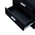 thumbnail image 5 of Sturdy Material Three Drawers Adjustable Shelf Ktichen/Bathroom Storage Cabinet, 5 of 15