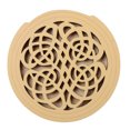 thumbnail image 3 of LOLIPPYY 1Pcs Guitar Mute Wood Color for Professional Musicians 4.05X4.05X0.39In, 3 of 4