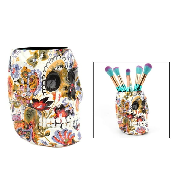 Resina maquillaje cepillo titular ceja pinzas lápiz labial lápiz taza colección segundo Colcomx soporte de almacenamiento de pincel de maquillaje