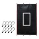 thumbnail image 2 of Baseball Batting Cage Backdrop y Net Saver Backstop Mat de acolchado Versátiles colgantes plegables de servicio pesado para lanzar al aire libre, 2 of 8