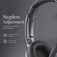 thumbnail image 5 of Y08 Over-Ear Headphones Bluetooth 5.4 Active Noise Cancelling Hi-Res Audio 50H Playtime Space Gray, 5 of 6