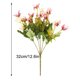 thumbnail image 4 of Simulación pequeña tela de margarita flor artificial ceremonia en casa herramienta de decoración floral 2 piezas AweSitey HA8116-00B, 4 of 6