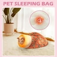thumbnail image 5 of YEPOLERCE Cozy Pet Nest for Cats and Dogs, Cat Dog Sleeping Bag Sleeping Portable Handwoven Pets Bed, Ultra-Soft Semi-Enclosed Bed for 360° Warmth & Security for All Seasons Indoors, 5 of 7
