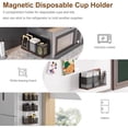 thumbnail image 6 of Coffee Bag Holder, Coffee Bag Drawer Style Countertop Organizer, Coffee Bar Station Organizer with Disposable Cup Lid Holder, Black, 6 of 7