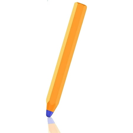 Kids Stylus Pen Fun Crayon Stylus for Touch Screen Writing Drawing Gaming on Smart Phone Tablet Apple iPad Pro/Mini/Air/iPhone/Galaxy Note/Android Orange