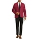 thumbnail image 2 of BLAZER CASUAL PARA HOMBRE INSPIRADOR, CON UN BOTÓN, LIGERO, AJUSTE SLIM, TALLA XL, BURDEOS, 2 of 4