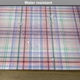 thumbnail image 6 of Ambesonne Checkered Place Mats Set of 4, Folklore Irish Design, Standard Size, Violet Blue Turquoise, 6 of 6