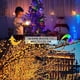 thumbnail image 4 of Cadena de luces Decorativas navideñas Twinkle Star 200 LED 66 pies blanco cálido y multicolor, 4 of 6