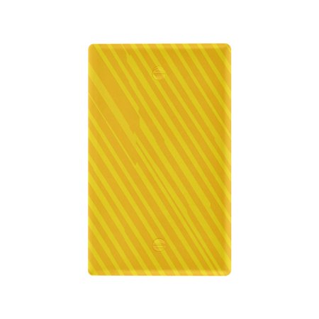 IAUYY Retardant PC Material Toggle Switch Switch Plate Covers Easy DIY Installation with Screws Light Switch Cover Plate Yellow Twill Stripe