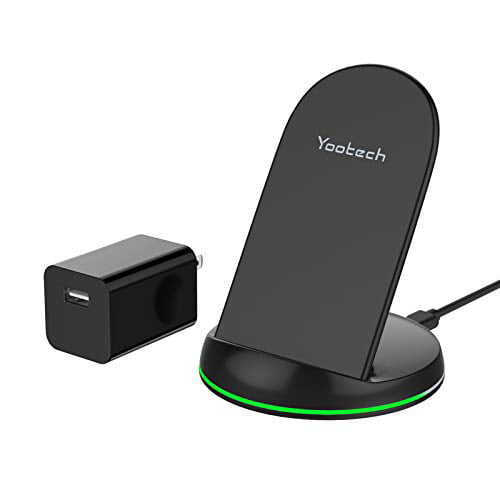 Wireless Charger Stand Bundle with Quick Adapter 3 Pack Yootech 