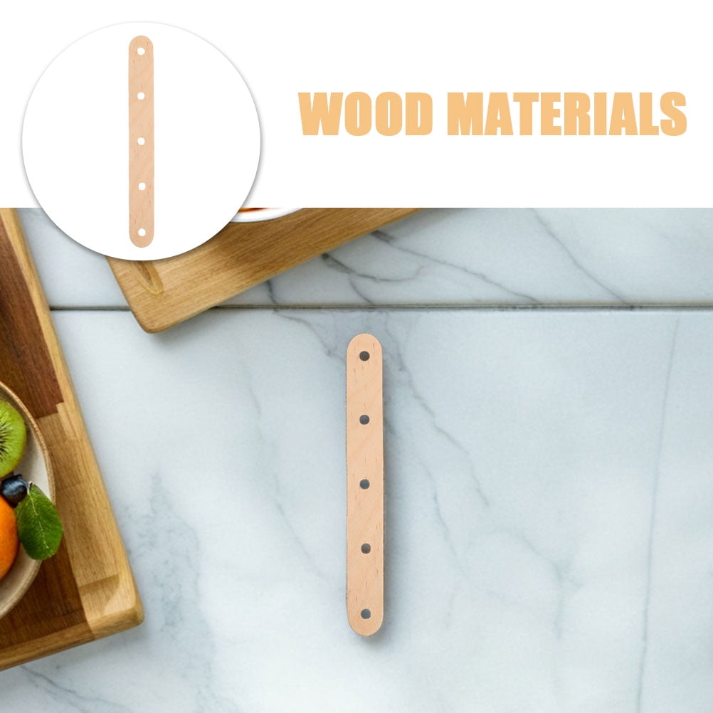 KALLORY Wooden Craft Sticks 150pcs Unfinished Sticks for Arts, Crafts, Waxing, and Creative Projects