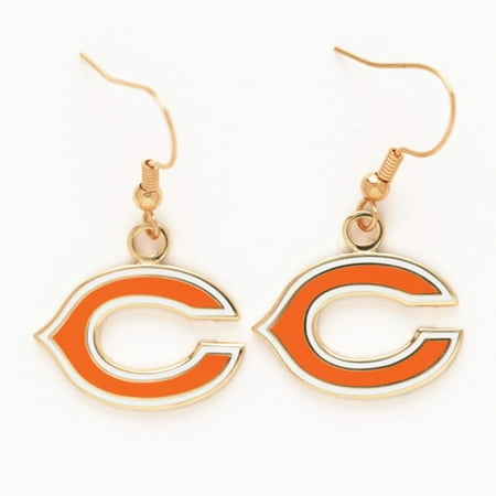 Chicago Bears Official Nfl 1 Inch Earrings By Wincraft Chicago Bears Official Nfl 1 Inch Earrings By Wincraft