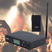 RADIGS RWM60U Professional UHF Headset & Guitar Instrument Wireles s Microphone System DJ Karaoke Headset Microphone